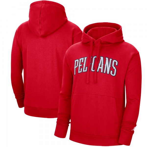 Толстовка с капюшоном New Orleans Pelicans Jordan Brand Statement Edition - Red - фирменная одежда NBA