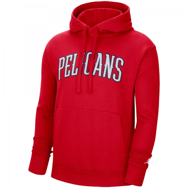 Толстовка с капюшоном New Orleans Pelicans Jordan Brand Statement Edition - Red - фирменная одежда NBA