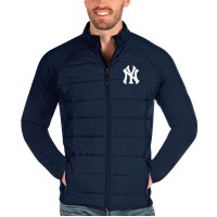 Кофта на молнии New York Yankees Antigua Altitude - Navy