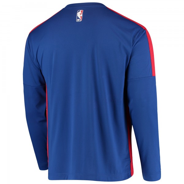Кофта Philadelphia 76ers Nike Long Sleeve Shooting Performance - Royal