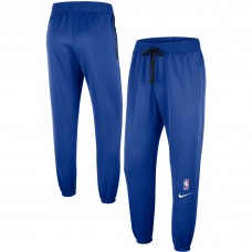 New York Knicks Nike Showtime Logo Performance Pants - Blue