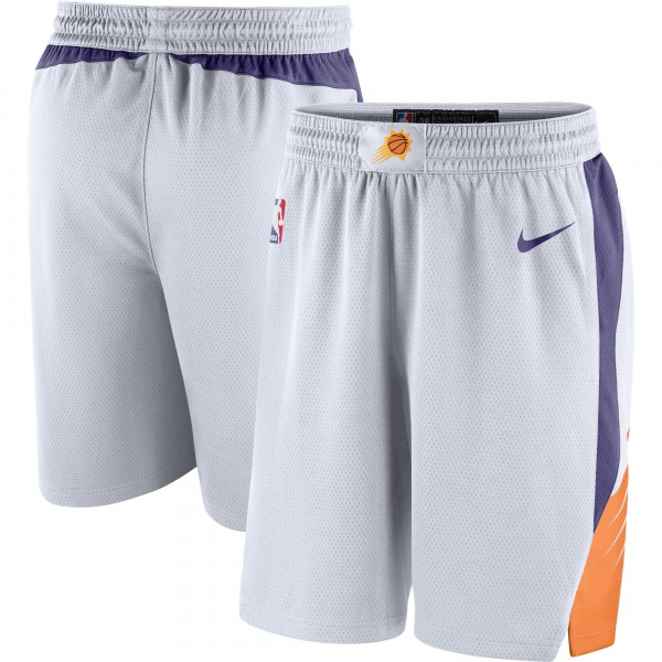 Шорты Phoenix Suns Nike White/Purple 2020/21 Association Edition Performance Swingman - спортивная одежда НБА