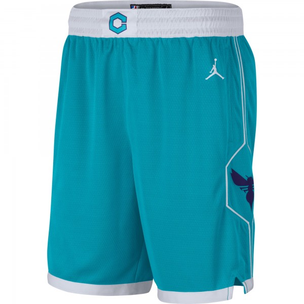 Шорты Charlotte Hornets Jordan Brand Teal/ 2020/21 Association Edition Performance Swingman