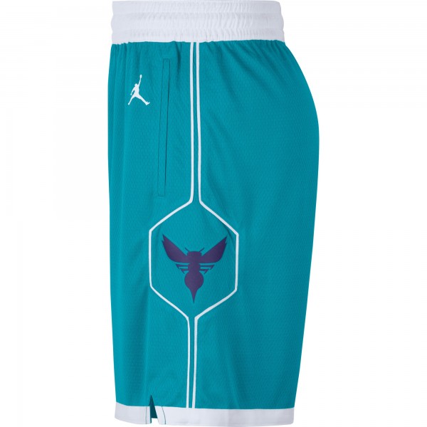 Шорты Charlotte Hornets Jordan Brand Teal/ 2020/21 Association Edition Performance Swingman