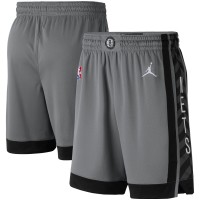 Brooklyn Nets Jordan Brand Charcoal Statement Edition Swingman Shorts