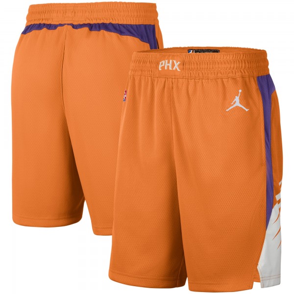 Шорты Phoenix Suns Jordan Brand Orange/White 2020/21 Association Edition Performance Swingman - спортивная одежда НБА
