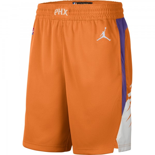 Шорты Phoenix Suns Jordan Brand Orange/White 2020/21 Association Edition Performance Swingman - спортивная одежда НБА