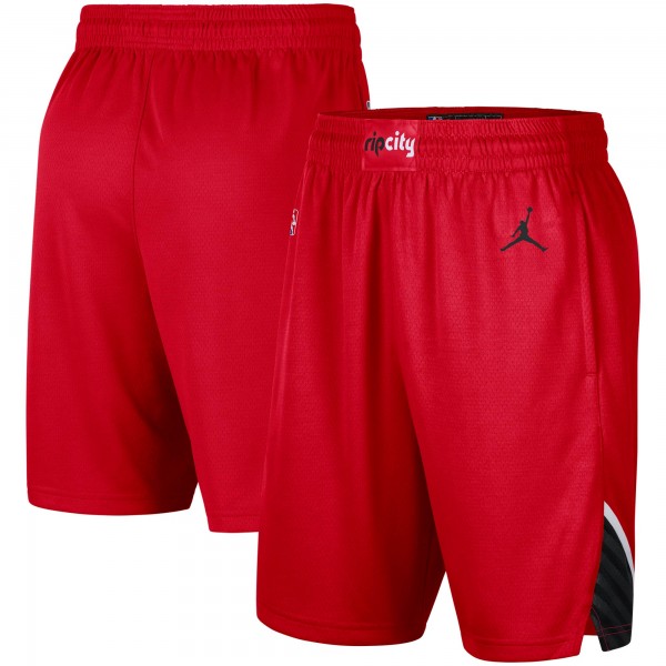 Шорты Portland Trail Blazers Jordan Brand Red/Black 2020/21 Association Edition Performance Swingman - спортивная одежда НБА