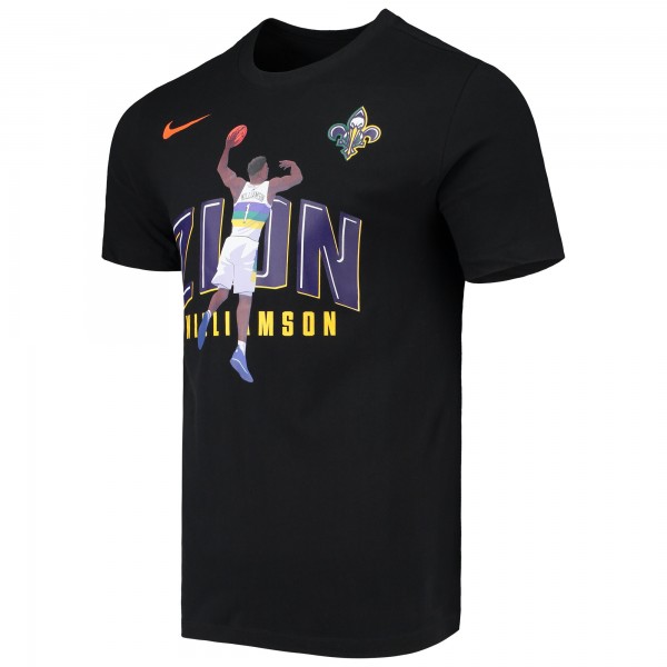 Футболка Zion Williamson New Orleans Pelicans Nike Hero Performance - Black