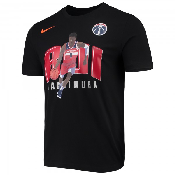 Футболка Rui Hachimura Washington Wizards Nike Hero Performance - Black