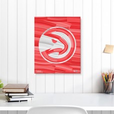 Atlanta Hawks Fanatics Authentic Stretched 16 x 20 Embellished Canvas Giclee Print - Art by Charlie Turano III