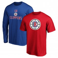 Комплект футболок LA Clippers - Red/Royal