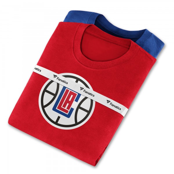 Комплект футболок LA Clippers - Red/Royal