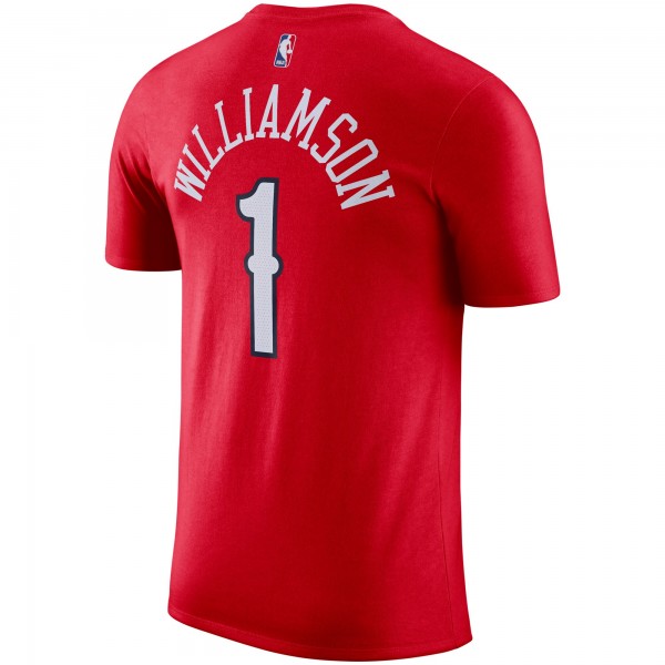 Футболка New Orleans Pelicans Jordan Brand 2020/21 Zion Williamson Statement - Red