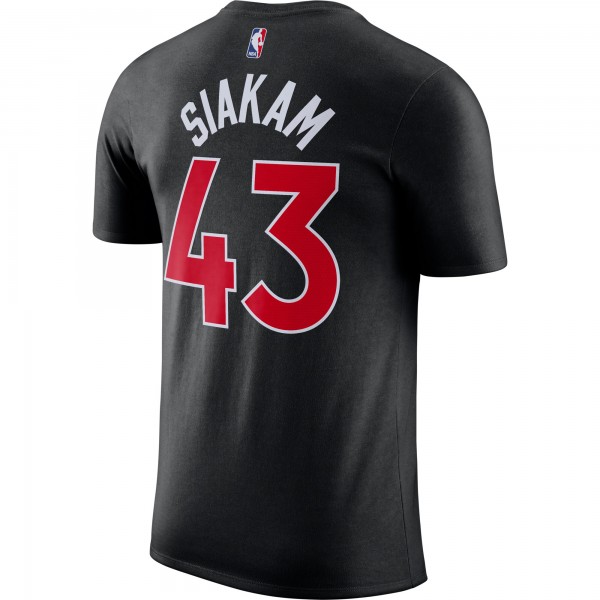 Футболка Pascal Siakam Toronto Raptors Jordan Brand 2020/21 Statement - Black