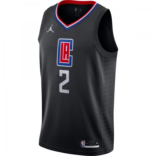 Игровая майка Kawhi Leonard LA Clippers Jordan Brand 2020/21 Swingman - Statement Edition - Black - оригинальная джерси НБА