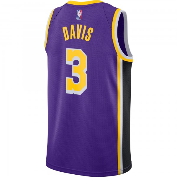 Игровая майка Anthony Davis Los Angeles Lakers Jordan Brand 2020/21 Swingman - Statement Edition - Purple - оригинальная джерси НБА
