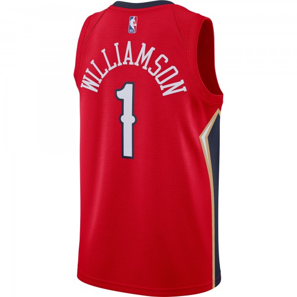 Игровая майка Zion Williamson New Orleans Pelicans Jordan Brand 2020/21 Swingman - Statement Edition - Red - оригинальная джерси НБА