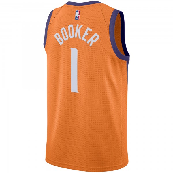 Игровая форма  Devin Booker Phoenix Suns Jordan Brand 2020/21 Swingman - Statement Edition - Orange