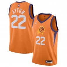 Deandre Ayton Phoenix Suns Jordan Brand 2020/21 Swingman Jersey - Statement Edition - Orange