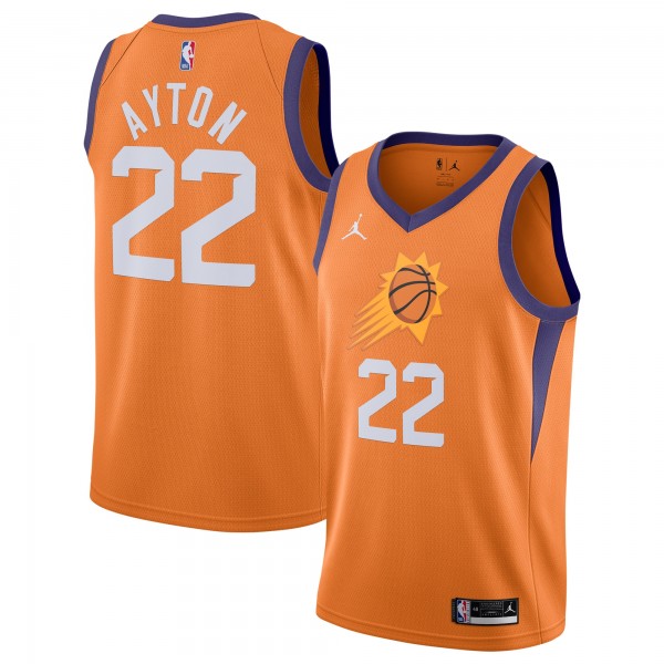 Игровая форма  Deandre Ayton Phoenix Suns Jordan Brand 2020/21 Swingman - Statement Edition - Orange