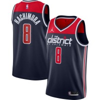 Игровая форма Rui Hachimura Washington Wizards Jordan Brand 2020/21 Swingman - Statement Edition - Navy