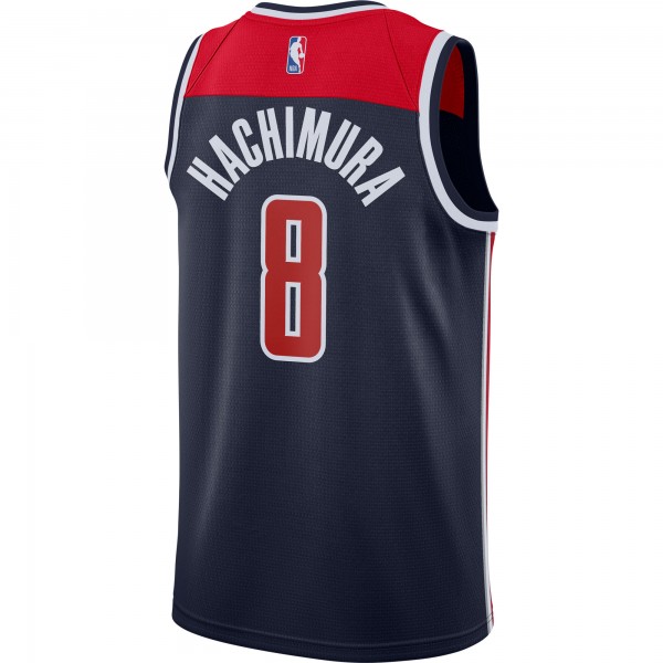 Игровая майка Rui Hachimura Washington Wizards Jordan Brand 2020/21 Swingman - Statement Edition - Navy - оригинальная джерси НБА