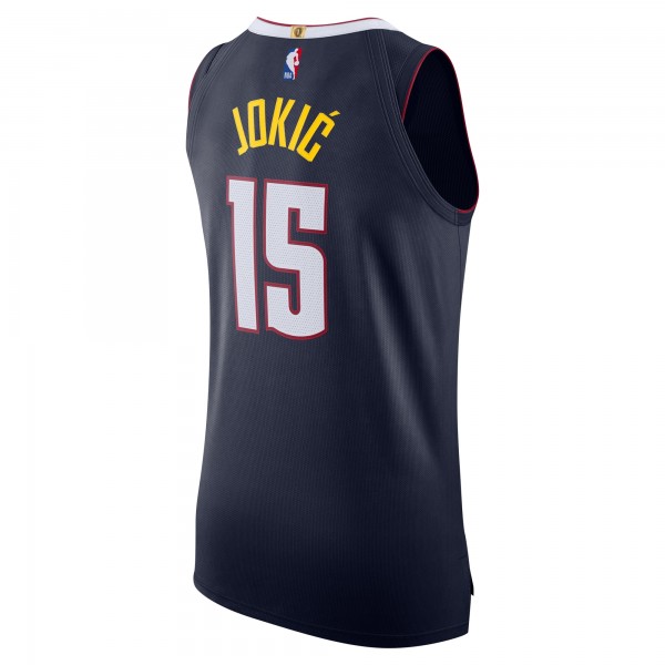 Джерси Denver Nuggets Nikola Jokic Nike Navy Authentic - Icon Edition
