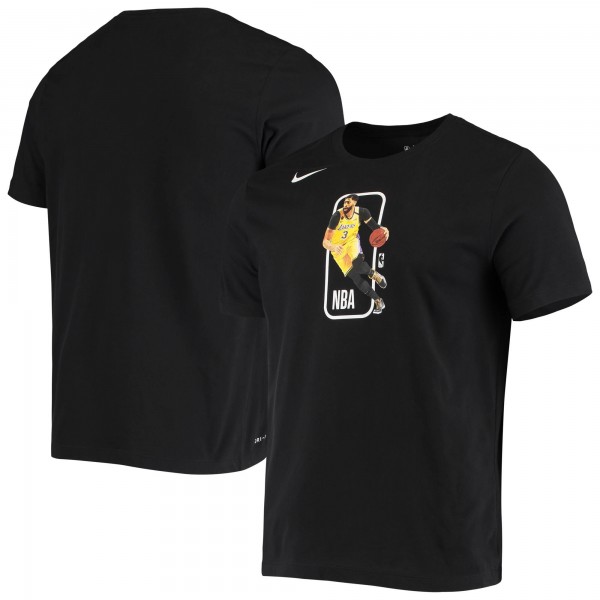 Футболка Anthony Davis Los Angeles Lakers Nike Performance - Black