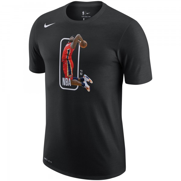 Футболка Zion Williamson New Orleans Pelicans Nike Performance - Black