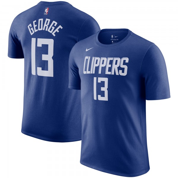Футболка Paul George LA Clippers Nike - Royal