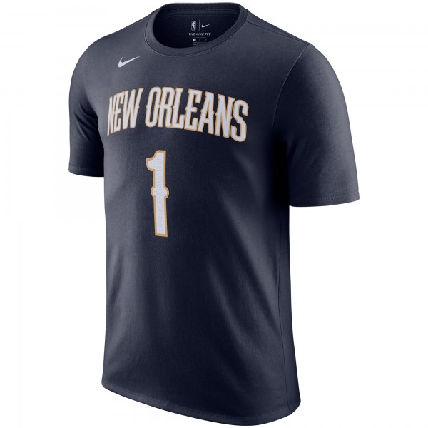Футболка Zion Williamson New Orleans Pelicans Nike - Navy