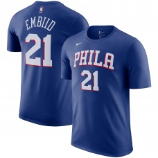Футболка Joel Embiid Philadelphia 76ers Nike - Royal