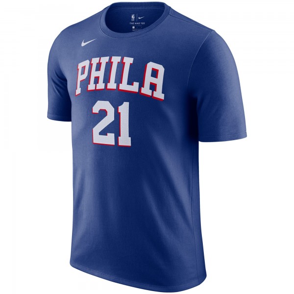 Футболка Joel Embiid Philadelphia 76ers Nike - Royal