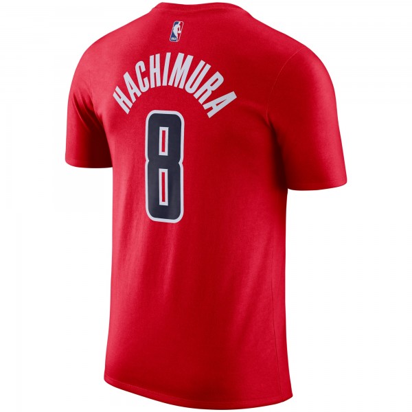 Футболка Rui Hachimura Washington Wizards Nike Performance - Red