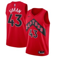 Игровая форма  Pascal Siakam Toronto Raptors Nike 2020/21 Icon Swingman - Red