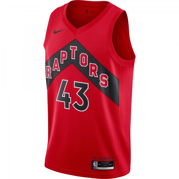 Игровая форма  Pascal Siakam Toronto Raptors Nike 2020/21 Icon Swingman - Red