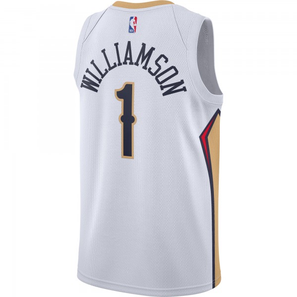 Игровая майка Zion Williamson New Orleans Pelicans Nike 2020/21 Swingman - White - Association Edition - оригинальная джерси НБА
