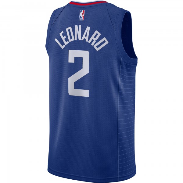 Игровая майка Kawhi Leonard LA Clippers Nike 2020/21 Swingman - Royal - Icon Edition - оригинальная джерси НБА