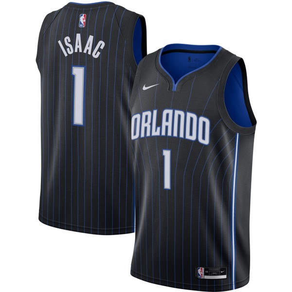 Игровая форма  Jonathan Isaac Orlando Magic Nike 2020/21 Swingman - Black - Icon Edition