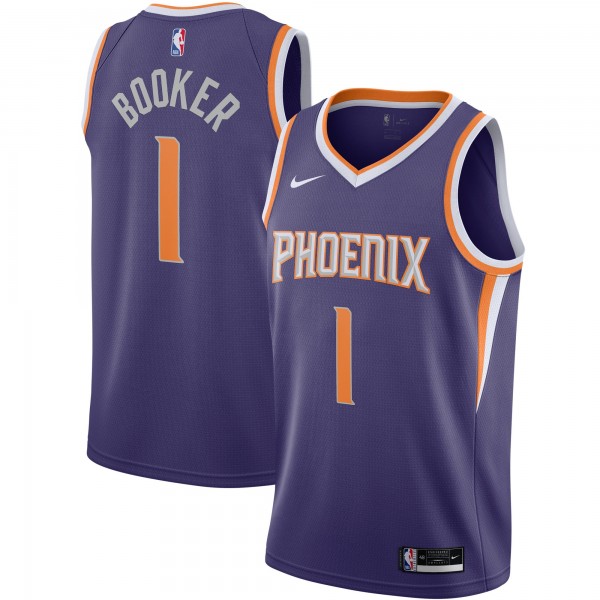 Игровая форма  Devin Booker Phoenix Suns Nike 2020/21 Swingman - Purple - Icon Edition