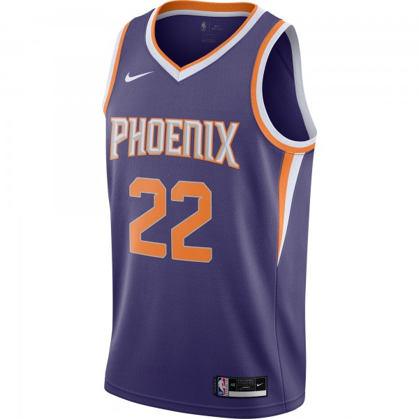 Игровая майка Deandre Ayton Phoenix Suns Nike 2020/21 Swingman - Icon Edition - Purple - оригинальная джерси НБА