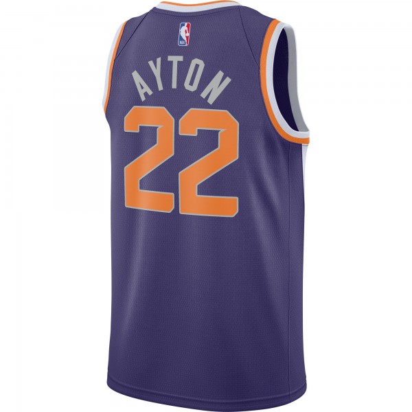 Игровая майка Deandre Ayton Phoenix Suns Nike 2020/21 Swingman - Icon Edition - Purple - оригинальная джерси НБА