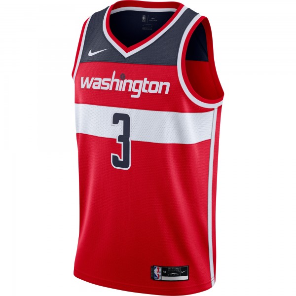 Игровая майка Bradley Beal Washington Wizards Nike 2020/21 Swingman - Red - Icon Edition - оригинальная джерси НБА