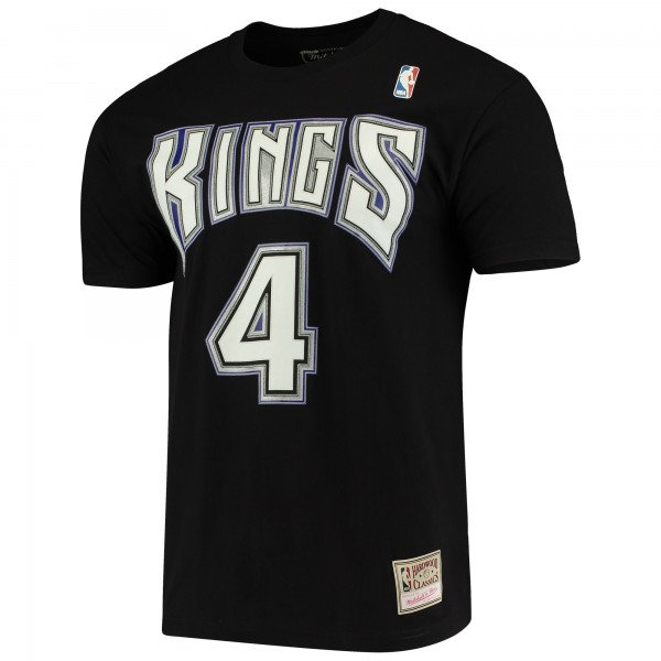 Футболка Chris Webber Sacramento Kings Mitchell & Ness Hardwood Classics - Black