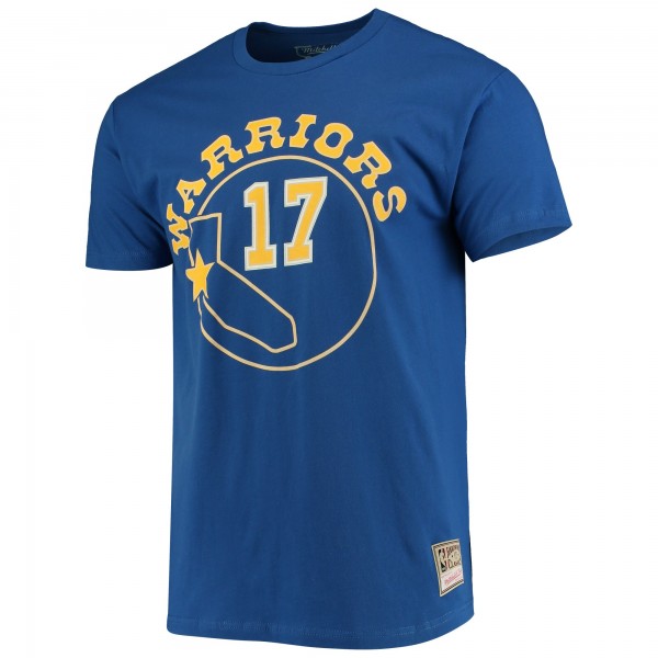 Футболка Chris Mullin Golden State Warriors Mitchell & Ness Hardwood Classics - Royal