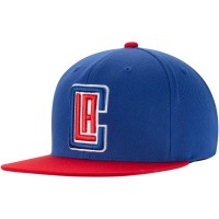 Бейсболка LA Clippers Mitchell & Ness Two-Tone Wool - Royal/Red