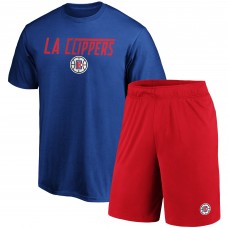 Футболка и шорты LA Clippers - Royal/Red