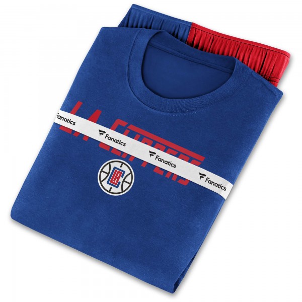 Футболка и шорты LA Clippers - Royal/Red