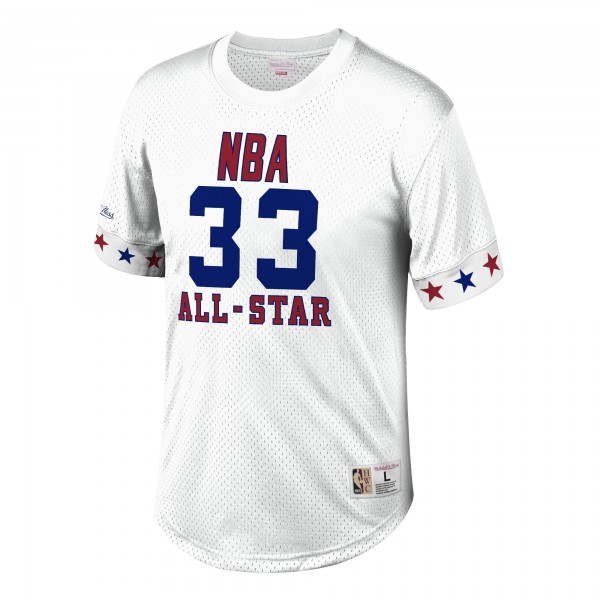 Футболка Larry Bird Mitchell & Ness Eastern Conference 1988 All-Star Hardwood Classics Mesh - White